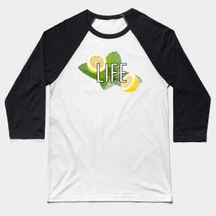 When life gives you lemons retro meme Baseball T-Shirt